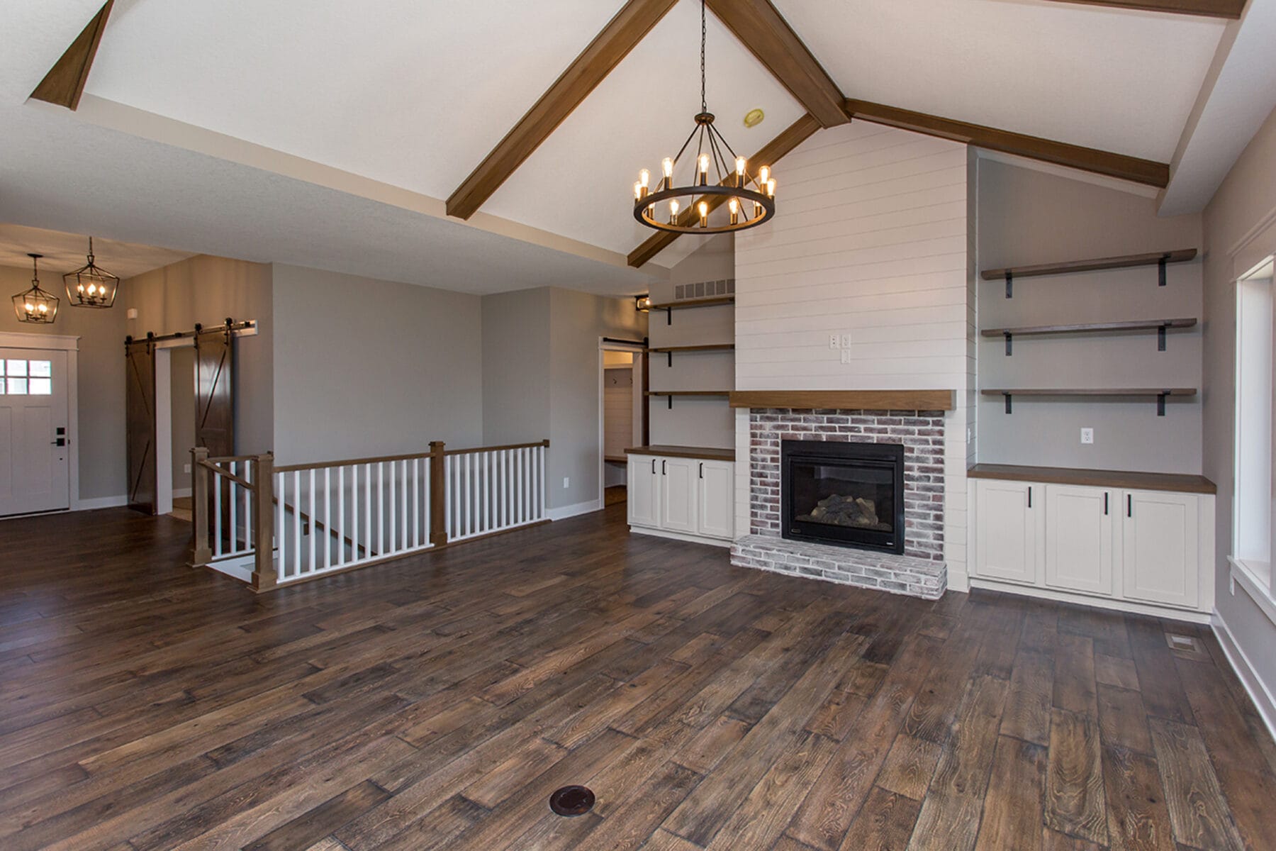 Custom home exterior — Kainos Construction Iowa